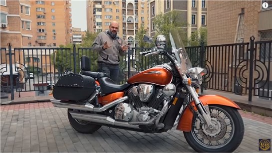 Анонс видео-теста Honda VTX 1800 S: рыжая бестия #МОТОЗОНА №89