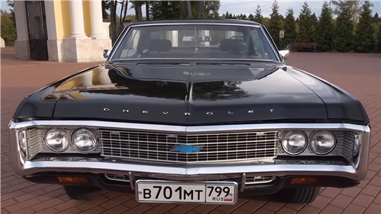 Анонс видео-теста Где V8?! Где автомат?!! Сделано НЕ в США?!! Chevrolet Impala 1969 - классика наоборот #СТОК №74
