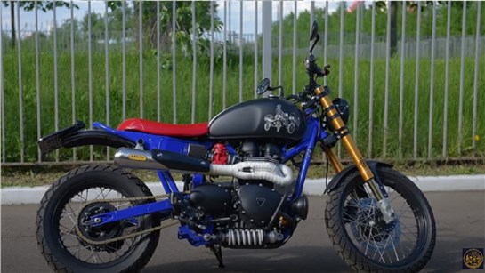 Анонс видео-теста Triumph Scrambler Custom #МОТОЗОНА №22