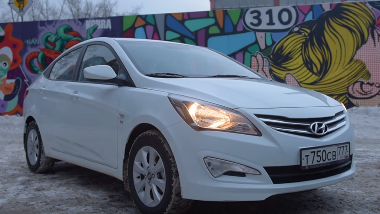 Анонс видео-теста Последний обзор HYUNDAI SOLARIS (Хендэ Солярис) #СТОК №28