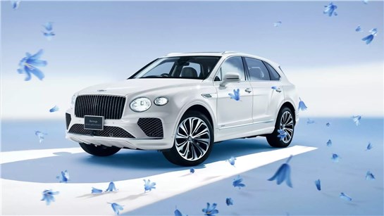 Анонс тест-драйва Bentley представила в Японии лимитированную Bentayga Something Blue