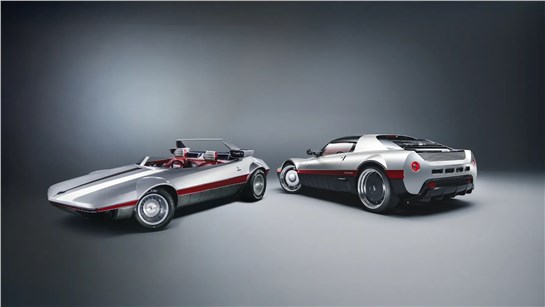 Анонс тест-драйва Спорткар Bertone Runabout возвращается спустя 57 лет