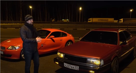 Анонс видео-теста Audi 100 turbo quattro против всех: bmw z4, mazda 3 mps, mb c350