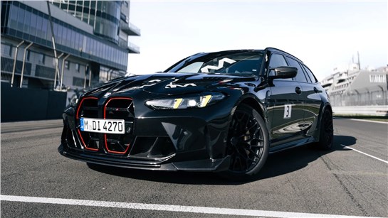 Анонс тест-драйва Универсал BMW M3 CS Touring установил рекорд на Нюрбургринге