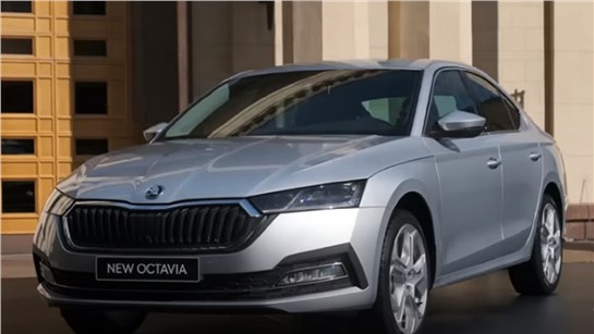 Анонс видео-теста Новая Skoda Octavia 2020 в России: Цены, Моторы, Полный Обзор
