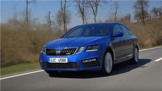Анонс видео-теста Обзор новых Skoda Octavia RS, Octavia Scout и Rapid (2017)