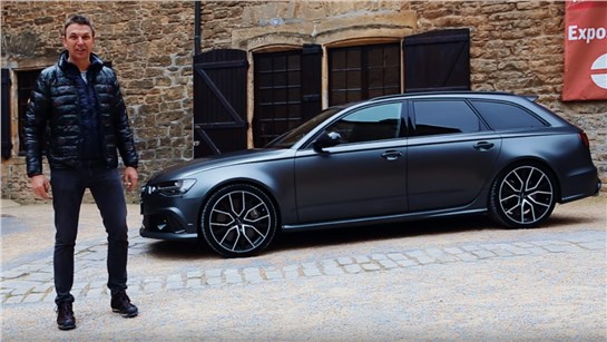 Анонс видео-теста Тест-драйв Audi RS6. Боком на Ауди!