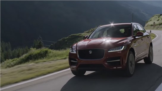 Анонс видео-теста Тест-драйв Jaguar F-Pace 2016 на гоночной трассе