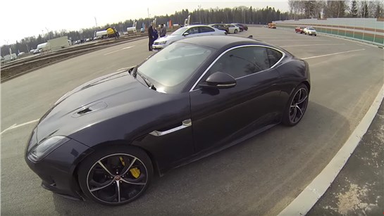 Анонс видео-теста Тест-драйв Jaguar F-Type R (2016). Полноприводный и мощный!