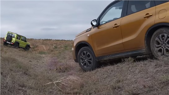 Анонс видео-теста Витара Накажет ДЖИМНИ? Оффроад Suzuki Vitara против Jimny 2019 Тест Драйв Бурцева