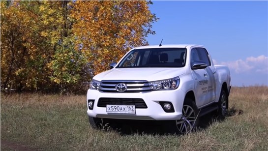 Анонс видео-теста Тест-драйв Toyota Hilux (2015) на бездорожье