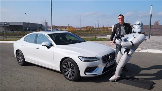 Анонс видео-теста Разогнал и Врезал Новый Volvo S60 2020. Тест драйв Самого Безопасного Седана Вольво Эс60