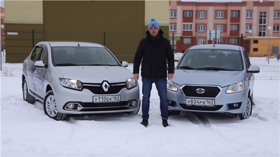 Анонс видео-теста Тест-драйв Datsun On-DO против Renault Logan