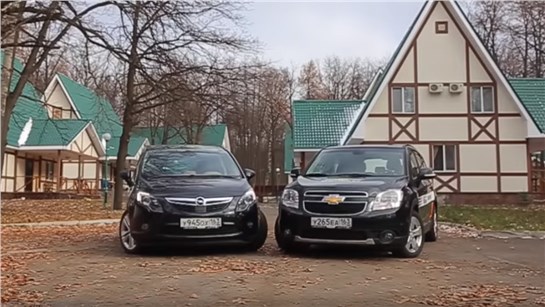 Анонс видео-теста Тест-драйв Chevrolet Orlando против Opel Zafira Tourer
