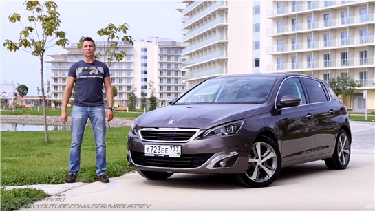 Анонс видео-теста Тест-драйв Peugeot 308 (2015) пробег Москва-Сочи