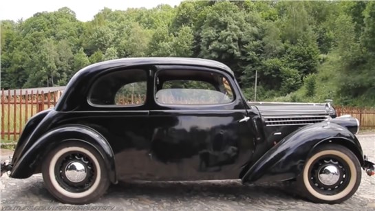 Анонс видео-теста Тест-драйв Skoda Rapid 1936, коллекционный олдтаймер