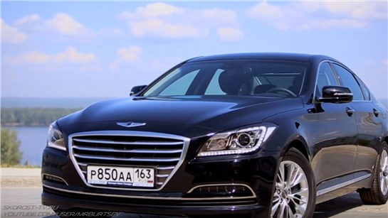 Анонс видео-теста Тест-драйв Hyundai Genesis 2014. Динамика и управляемость