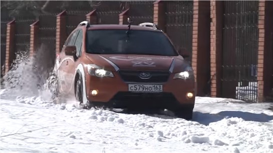 Анонс видео-теста Тест-драйв Subaru XV. Внедорожный участок