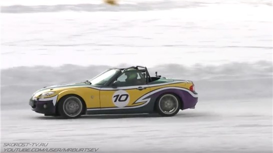 Анонс видео-теста Тест-драйв Mazda MX5. Ледовая гонка Ice race