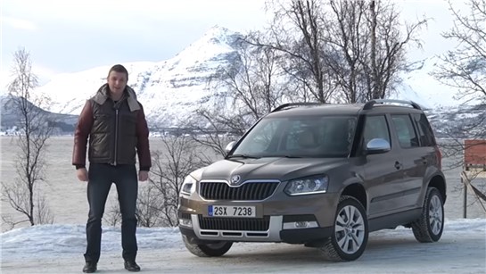 Анонс видео-теста Тест-драйв нового Skoda Yeti 2014 в Норвегии