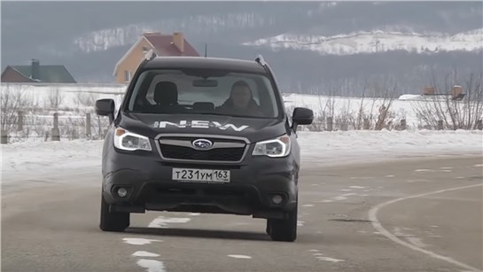 Анонс видео-теста Тест-драйв Subaru Forester и электронная примочка