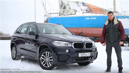 Анонс видео-теста Тест-драйв BMW X5. Плюсы и минусы