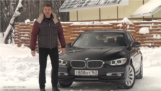 Анонс видео-теста Тест-драйв BMW 320d –дизельный полноприводный седан