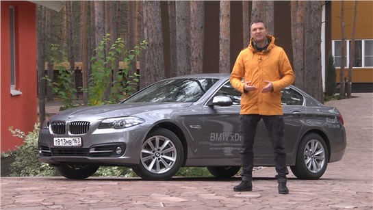 Анонс видео-теста Тест-драйв BMW 5. Она мягкая? Вы шутите?