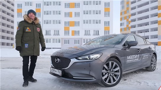 Анонс видео-теста Новая ТУРБОВАЯ Mazda 6 2019 Едет! Как раньше?!?