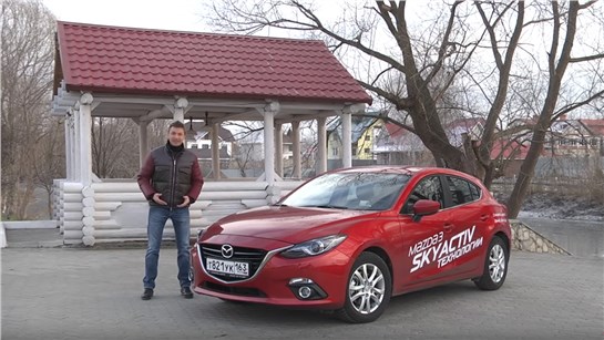 Анонс видео-теста Тест-драйв Mazda 3 с хулиганским характером