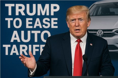 Анонс тест-драйва Трамп ослабит пошлины на автомобили 