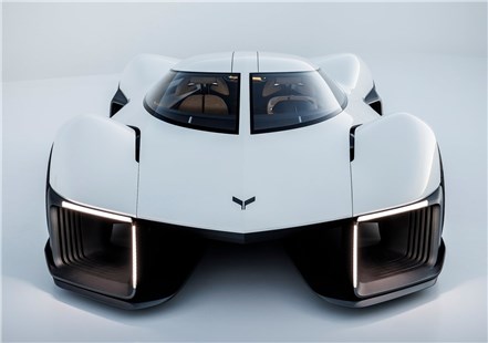 Анонс тест-драйва General Motors представил концепт нового Corvette без двигателя V8