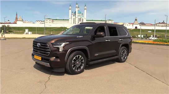 Анонс видео-теста 2022 Toyota Sequoia Limited тест-драйв
