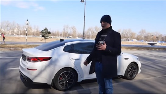 Анонс видео-теста Kia Optima GT ( Киа Оптима ГТ) Турбина, но до Камри еще далеко