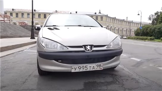 Анонс видео-теста Пежо 206 ( Peugeot 206) городской боец