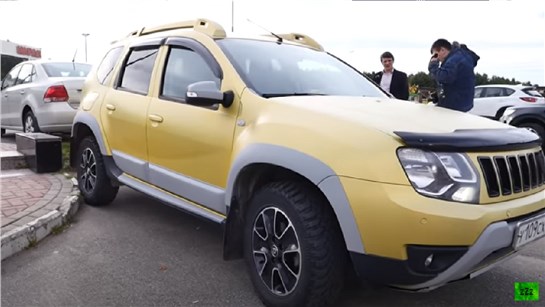 Анонс видео-теста Рено Дастер Дизель (Renault Duster 1.5 dci) Ягуар в мире кредитотошнотов.