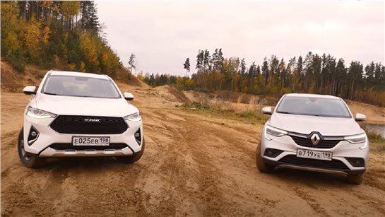 Анонс видео-теста Renault Arkana VS Haval F7 ( Рено Аркана Против Хавейл Ф7) Фейл года.