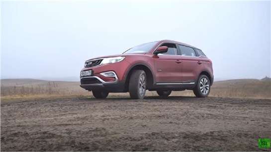 Анонс видео-теста Махнул Аркану на Geely Atlas не глядя и загнал на оффроуд!