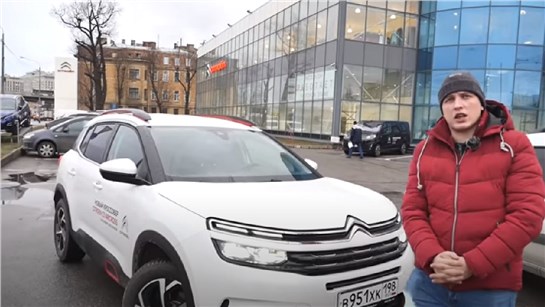 Анонс видео-теста Citroen C5 Aircross (9 до 100 на дизеле, Шкода Кодиак медленнее)