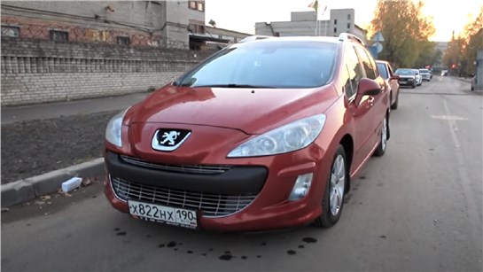 Анонс видео-теста Peugeot 308 SW (Пежо 308 сарай) EP6 AL4 Убийца Сида