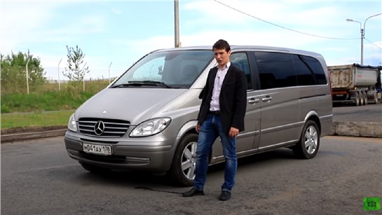 Анонс видео-теста Mercedes Viano 220 cdi машина для заработка 200 тысяч в месяц