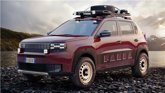 Анонс тест-драйва Fiat представил концепт полноприводного Panda