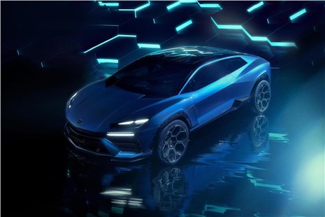 Анонс тест-драйва Электрокар Lamborghini Lanzador получит силовую установку мощностью 2000 л.с.