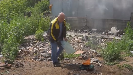 Анонс видео-теста Бензин в раскаленное моторное масло - что будет?