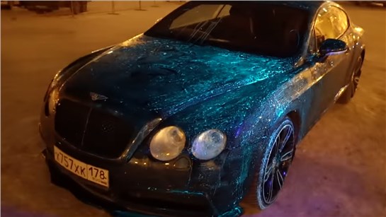 Анонс видео-теста ПОКРАСИЛИ BENTLEY за 5 МИЛЛИОНОВ СВЕТЯЩЕЙСЯ КРАСКОЙ