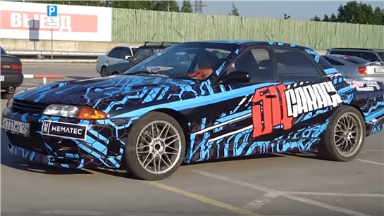 Анонс видео-теста Офигенный вид за 25 000 руб | Тюнинг Nissan SKYLINE