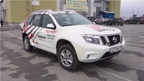 Анонс видео-теста Новый Nissan Terrano для Гараж 54