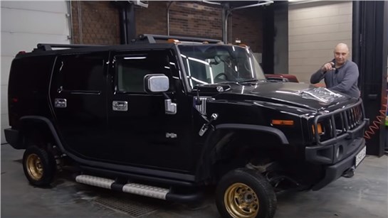 Анонс видео-теста Hummer на минималках / 13“ колёсики на Хаммер
