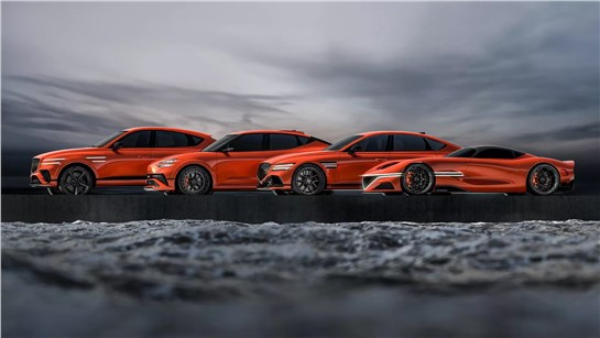 Анонс тест-драйва Genesis возвращает V8 в гиперкаре GMR-001 