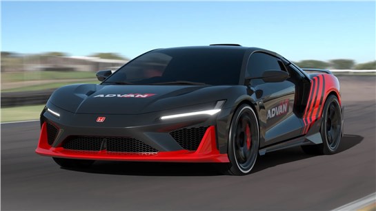 Анонс тест-драйва Italdesign переосмыслил Honda NSX